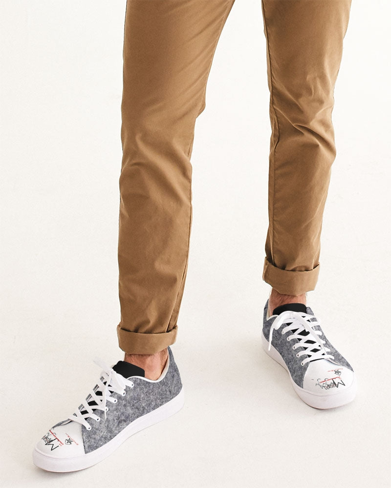 Wool by Marvin Jeans and Trinity D Marvin Men's Faux-Leather Sneaker