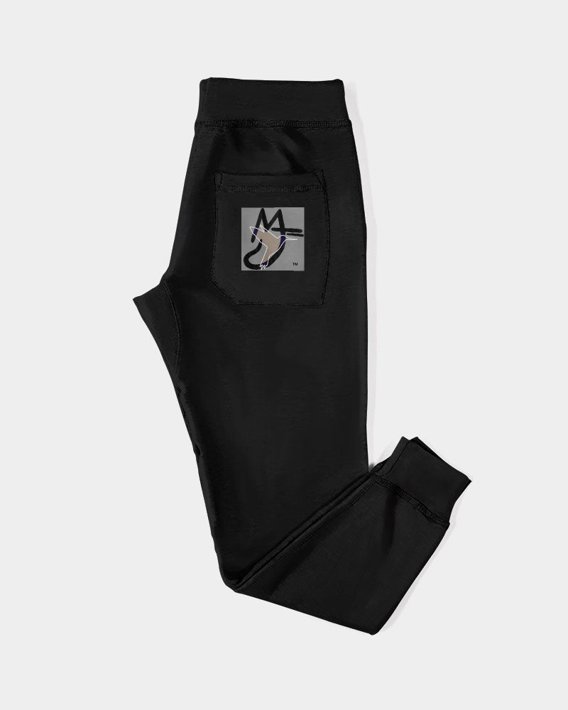 Black Marvin Jeans Unisex Premium Fleece Joggers | Lane Seven