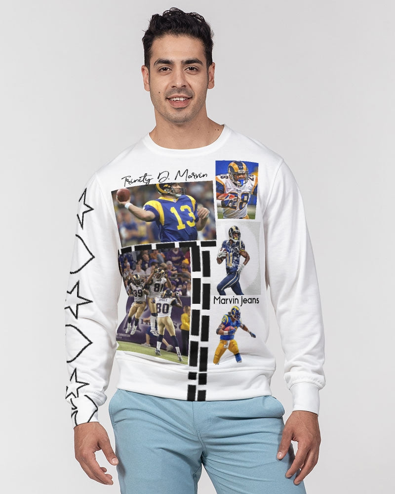 I'm so ST.LOUIS (RAMS) Men's Classic French Terry Crewneck Pullover