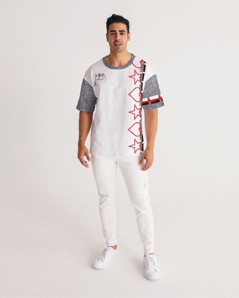 Wool sleeve by Marvin Jeans and Trinity D Marvin Men's Premium Heavyweight Tee