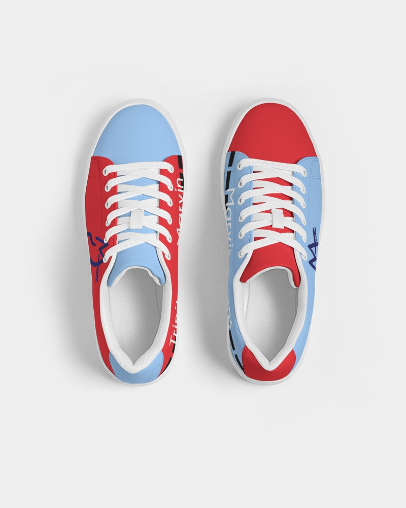 Greatness by Marvin Jeans and Trinity D Marvin Men's Faux-Leather Sneaker