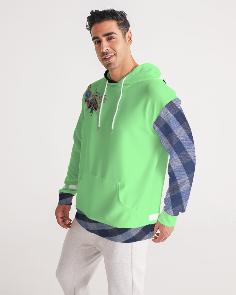 Mint 2.0 blue stripes Men's Hoodie