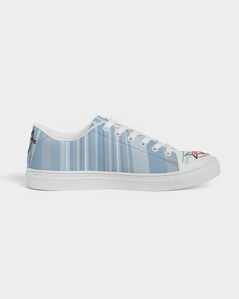 Pin stripes 2.0 BY MARVIN JEANS Men's Faux-Leather Sneaker