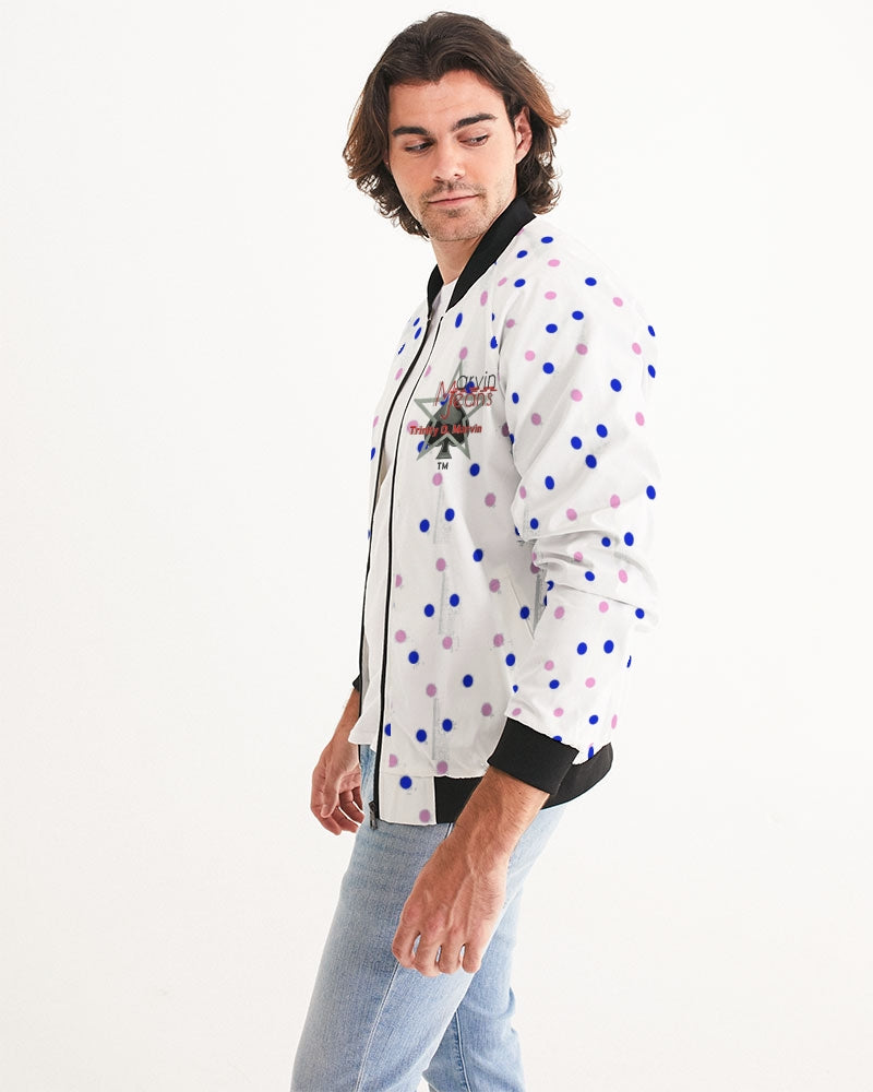 Dots 2.0 by Marvin Jeans and Trinity D Marvin Men's Bomber Jacket