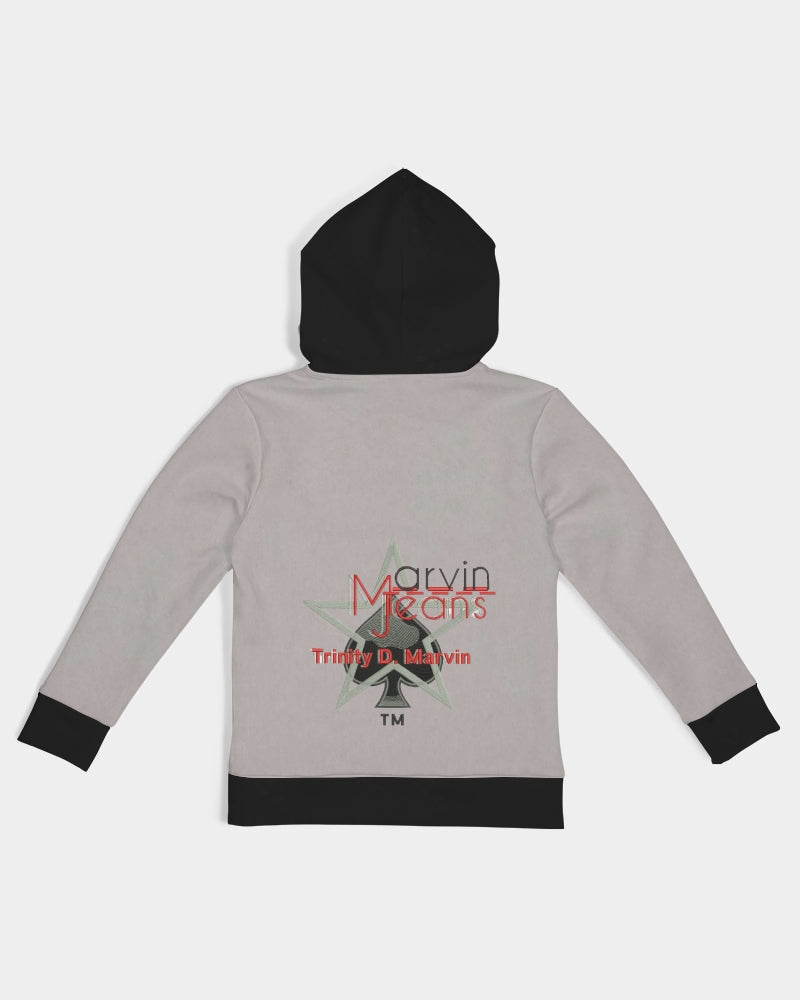 Light grey by Marvin Jeans and Trinity D Marvin Kids Hoodie