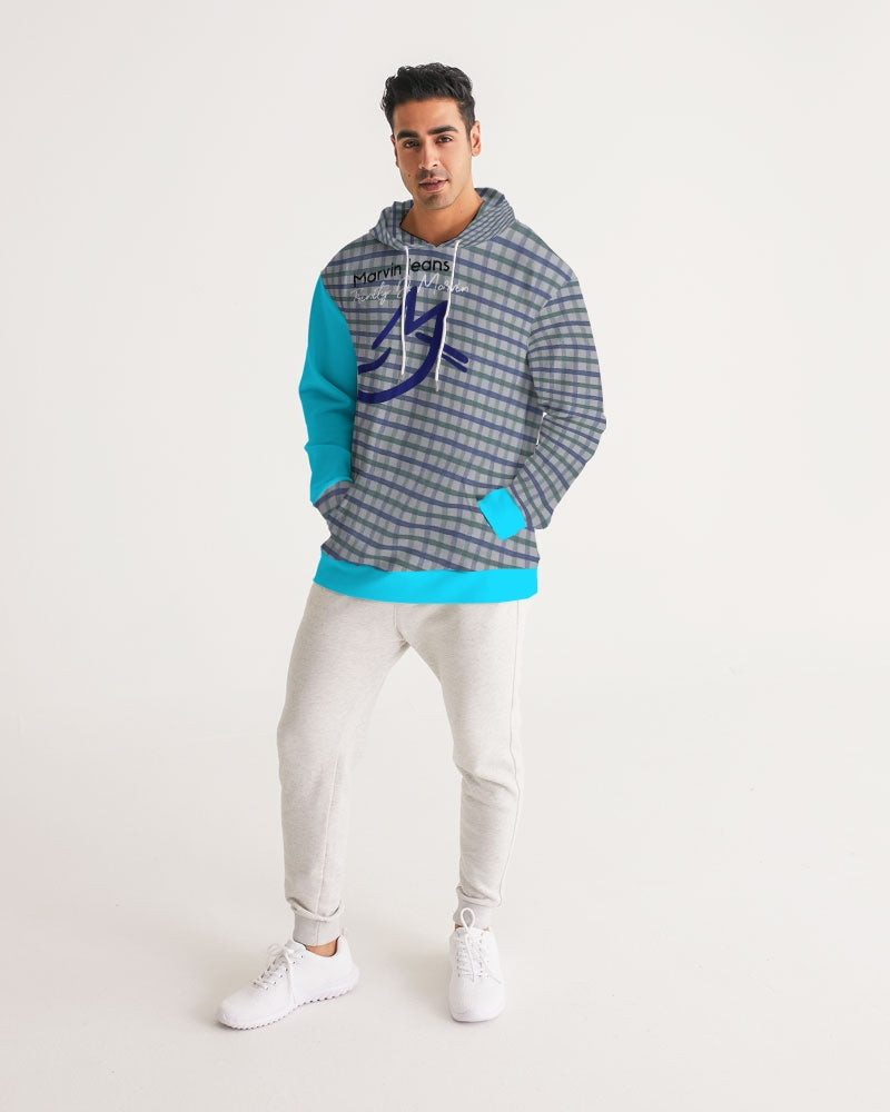 Grid mix by Trinity D. Marvin and Marvin Jeans Men's Hoodie