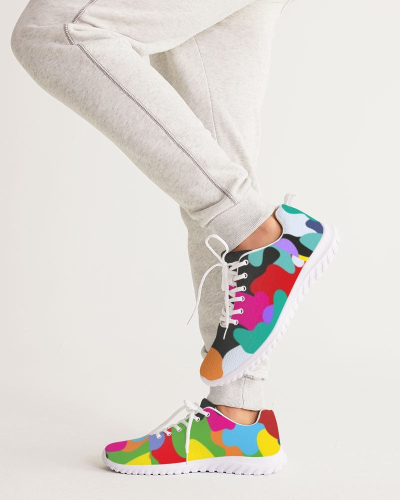 Crazy combo print Men's Athletic Shoe