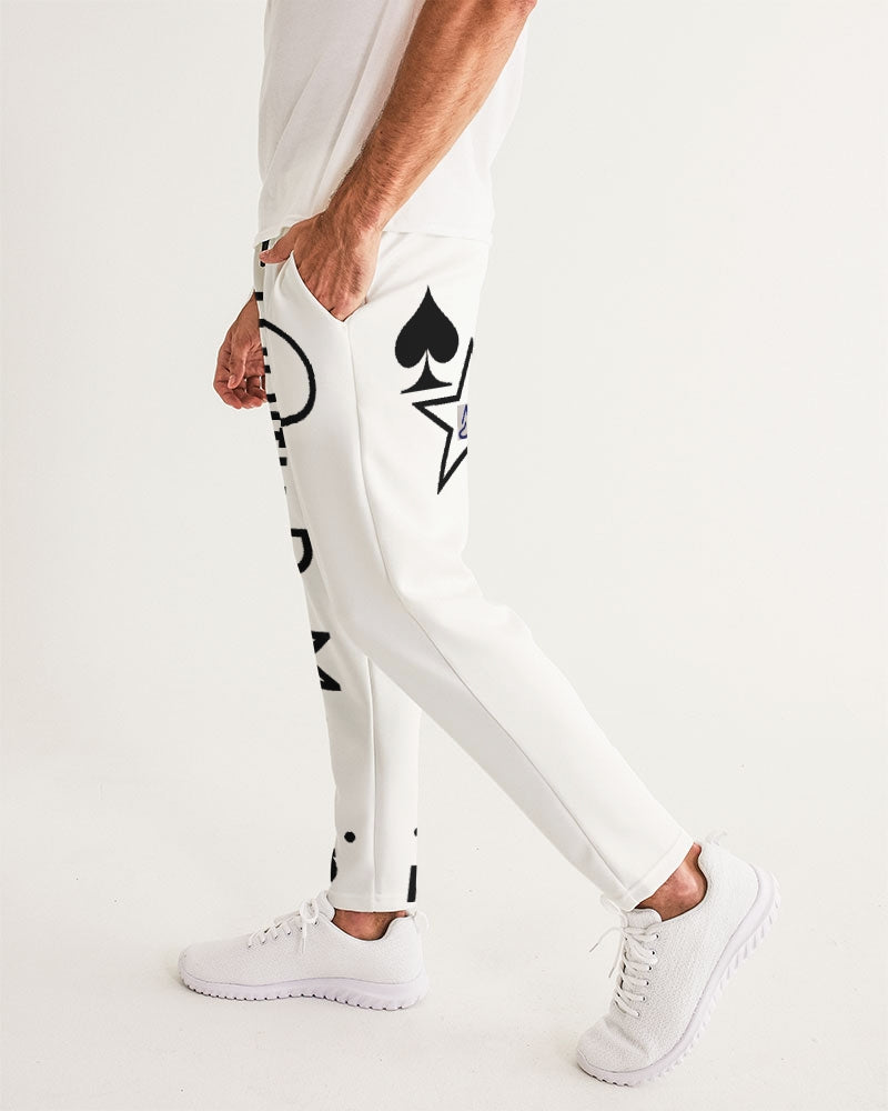 All white Legacy BY MARVIN JEANS Men's Joggers