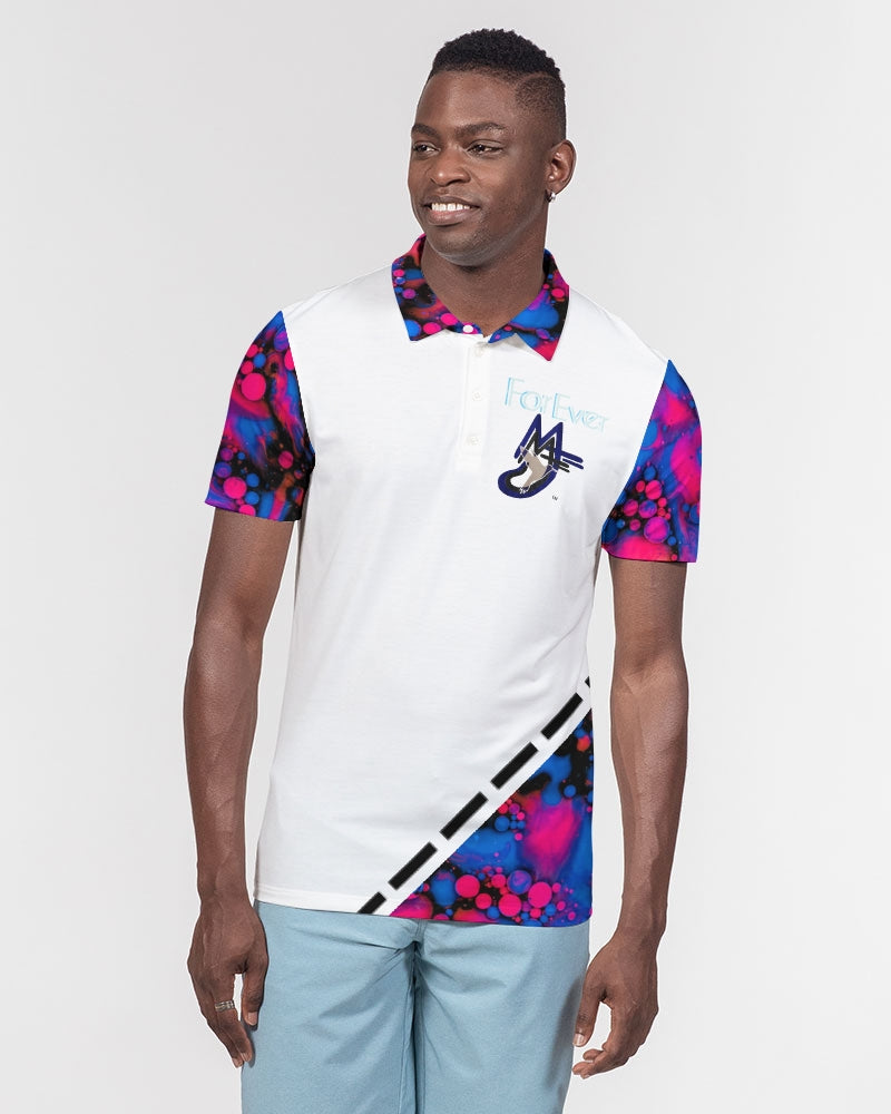 High tide by Marvin Jeans and Trinity D Marvin Men's Slim Fit Short Sleeve Polo