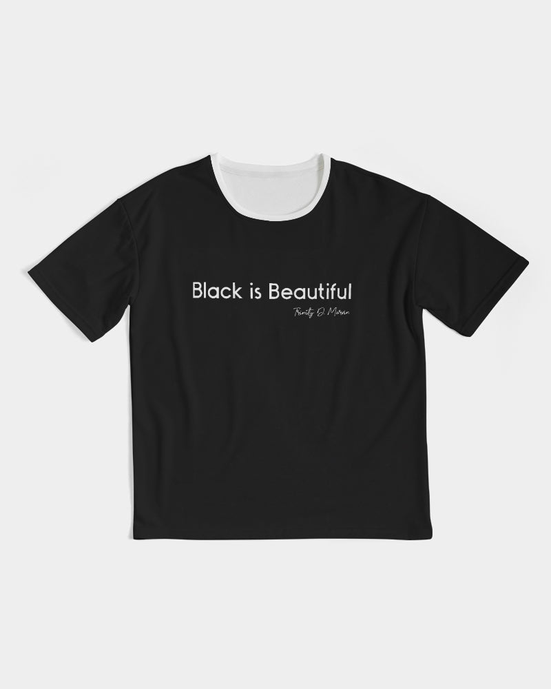 Black is beautiful by Marvin Jeans and Trinity D Marvin Men's Premium Heavyweight Tee