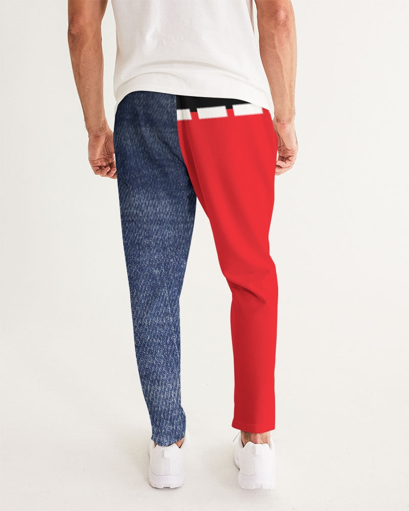 Denim red by Marvin Jeans and Trinity D Marvin Men's Joggers