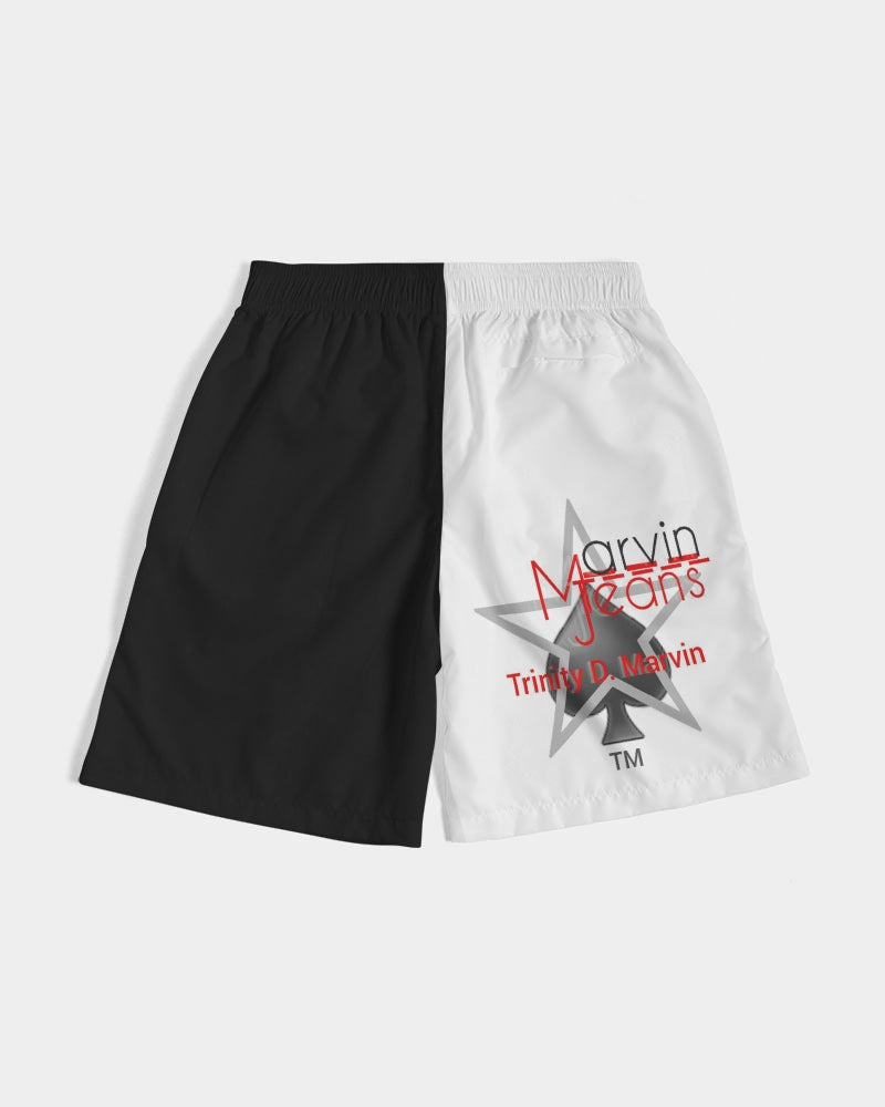 Black white by MARVIN JEANS Men's Jogger Shorts