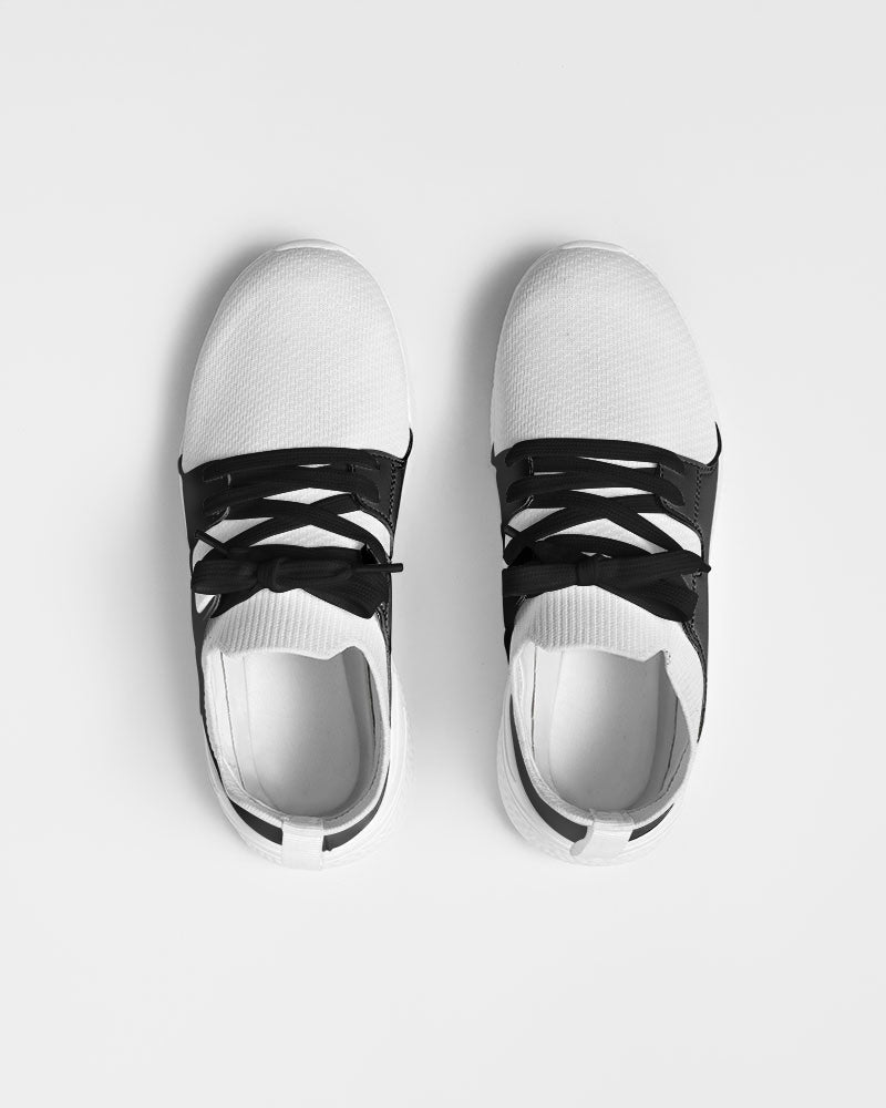 Black white Men's Two-Tone Sneaker
