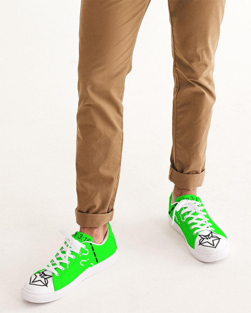 John 3:16 BY MARVIN JEANS Men's Faux-Leather Sneaker