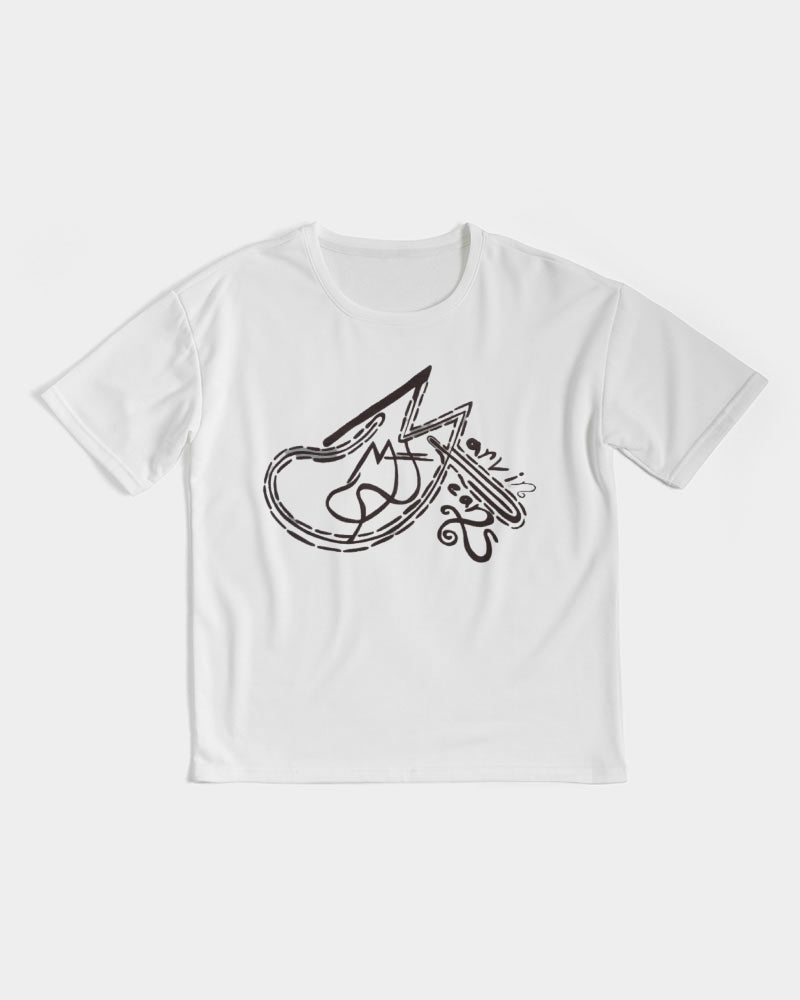 All white Marvin Jeans Men's Premium Heavyweight Tee