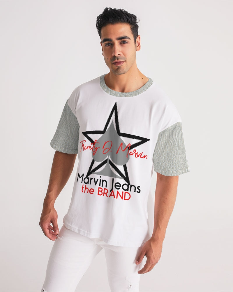 Gator white BY MARVIN JEANS Men's Premium Heavyweight Tee