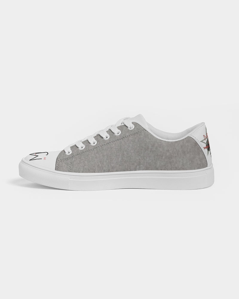 Cool grey Men's Faux-Leather Sneaker