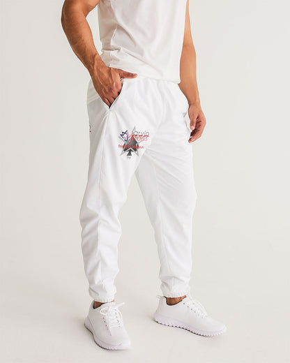 @ll white pro Men's All-Over Print Track Pants