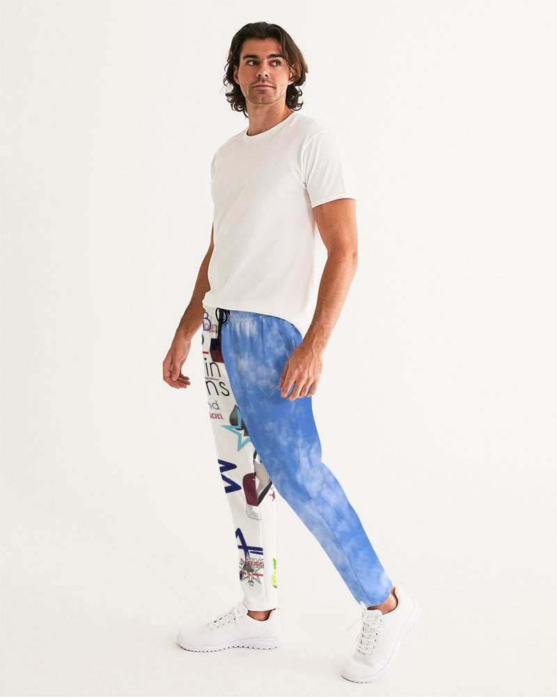Logo's under the sky Men's All-Over Print Joggers
