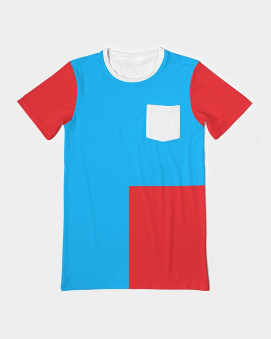 Glorious brand 1.o Men's All-Over Print Pocket Tee