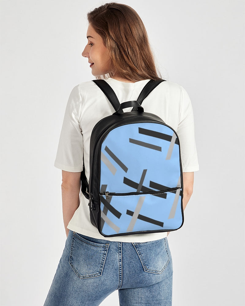Built on business  Classic Faux Leather Backpack