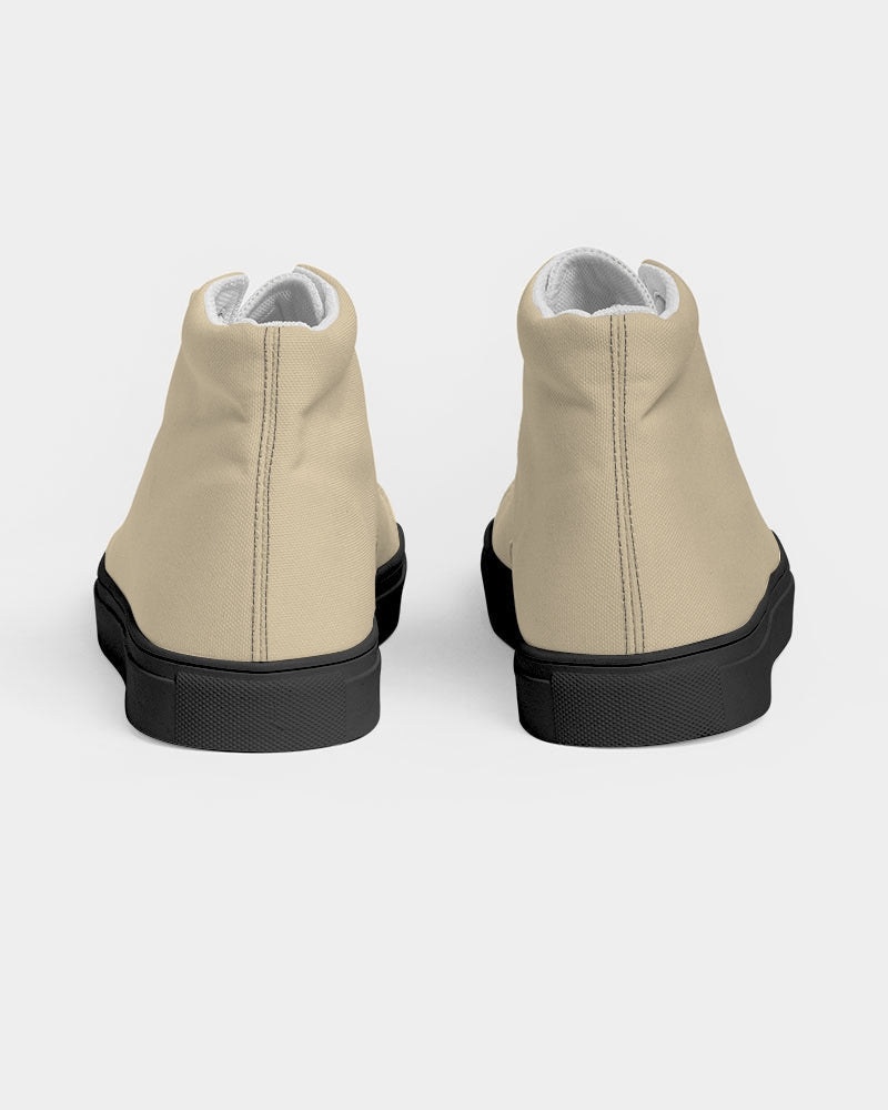 Holy Wheat Men's Hightop Canvas Shoe - Black