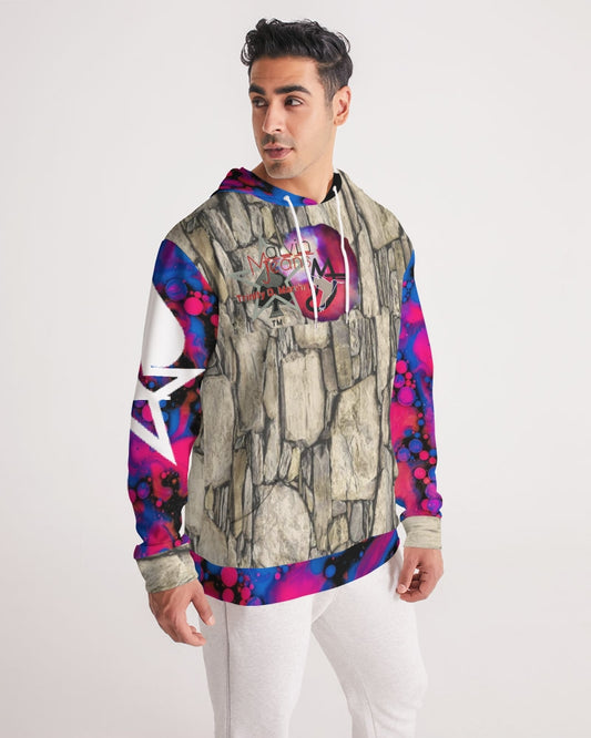 Stone mix 101 Men's All-Over Print Hoodie