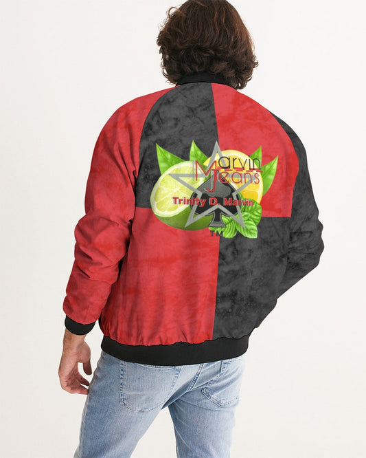 Holy Black Holy Red Men's All-Over Print Bomber Jacket