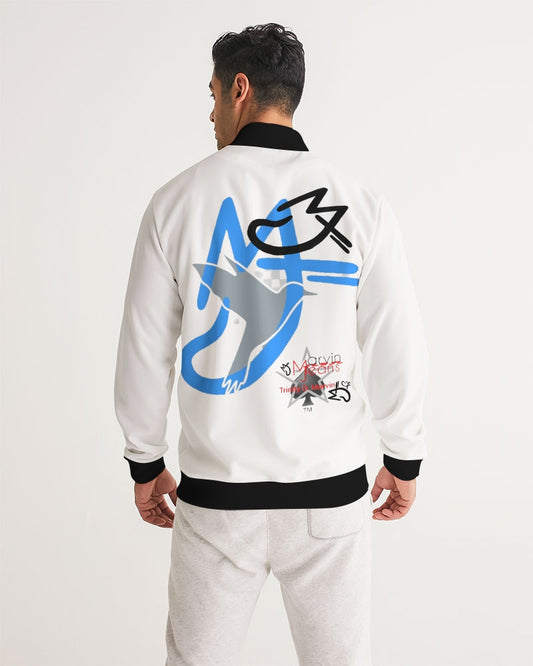 Deluxe Logo's Men's All-Over Print Track Jacket