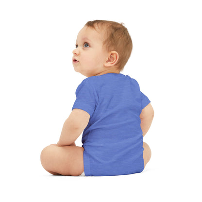 Trinity Cute Infant Jersey One Piece with Personalized Design, Baby Bodysuit, Newborn Gift, Baby Shower Present, Playtime Outfit