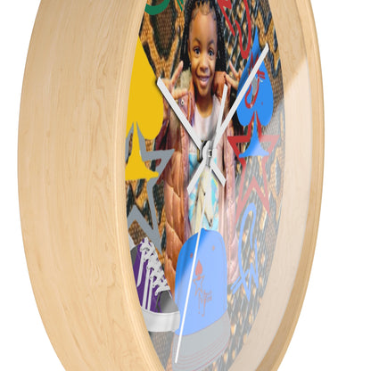 Calf Print Premium Design Mix Wall Clock