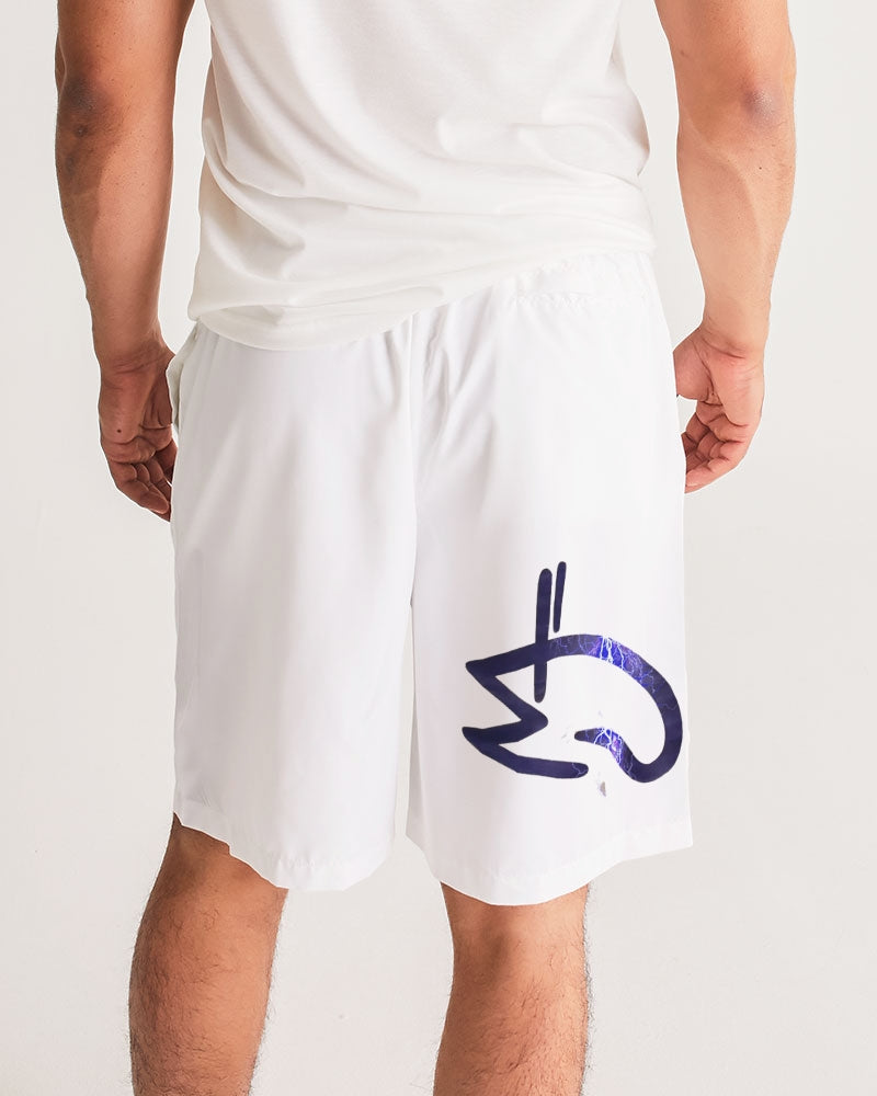 Logo's Men's All-Over Print Jogger Shorts
