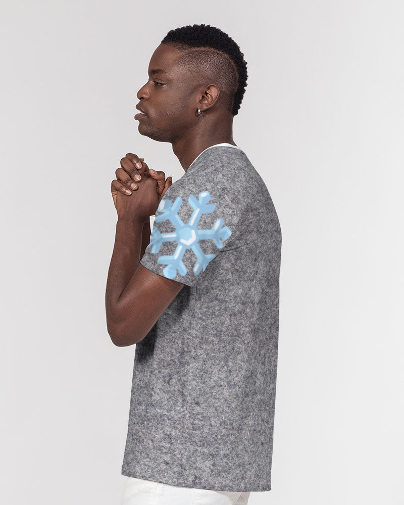 Holy Black Half Wool Men's All-Over Print Pocket Tee