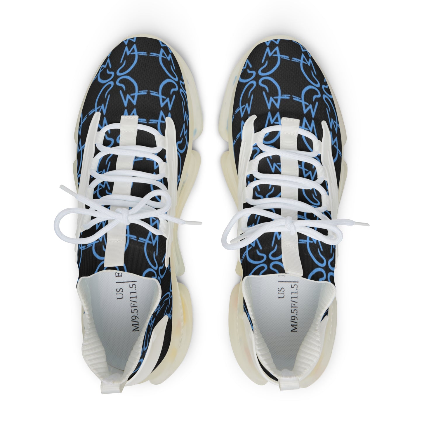 Black Deluxe Men's Mesh Sneakers