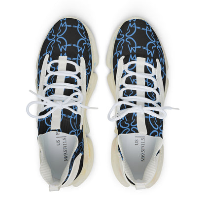 Black Deluxe Men's Mesh Sneakers