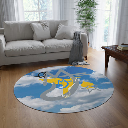 Skydive Round Rug