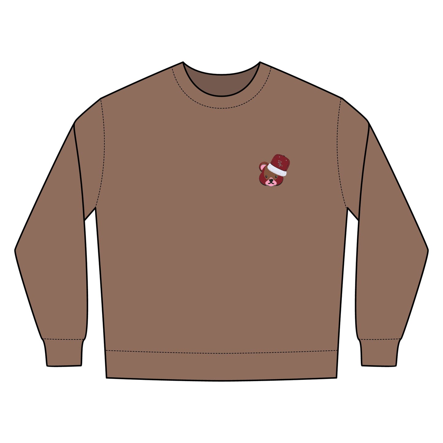 Bear cap Nantucket Crewneck Sweatshirt