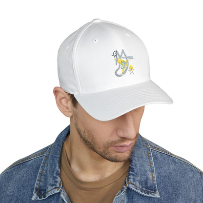 Logo's Embroidered Cap with Star Design, Fashionable Hat for Outdoor Activities, Gift for Friends, Stylish Accessory