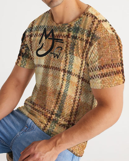 Elastic fabric Men's All-Over Print Tee