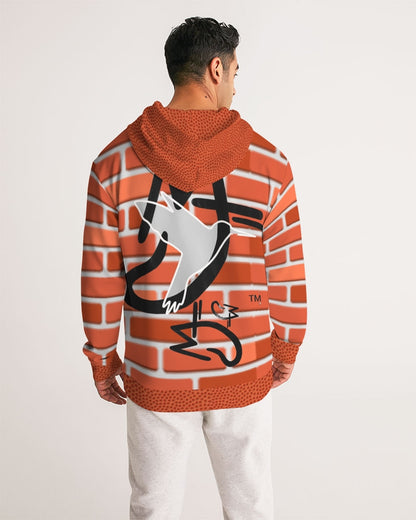 Basketball mix Men's All-Over Print Hoodie