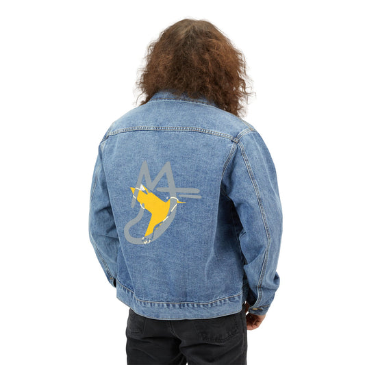 Yellow Baby 3 Men's Denim Jacket