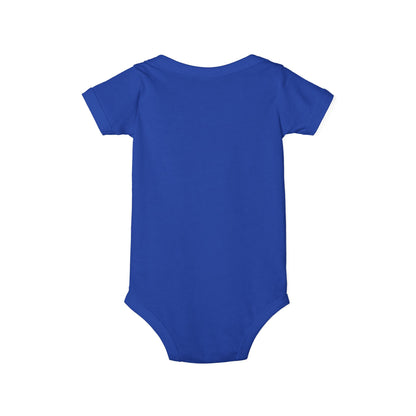 Trinity Cute Infant Jersey One Piece with Personalized Design, Baby Bodysuit, Newborn Gift, Baby Shower Present, Playtime Outfit