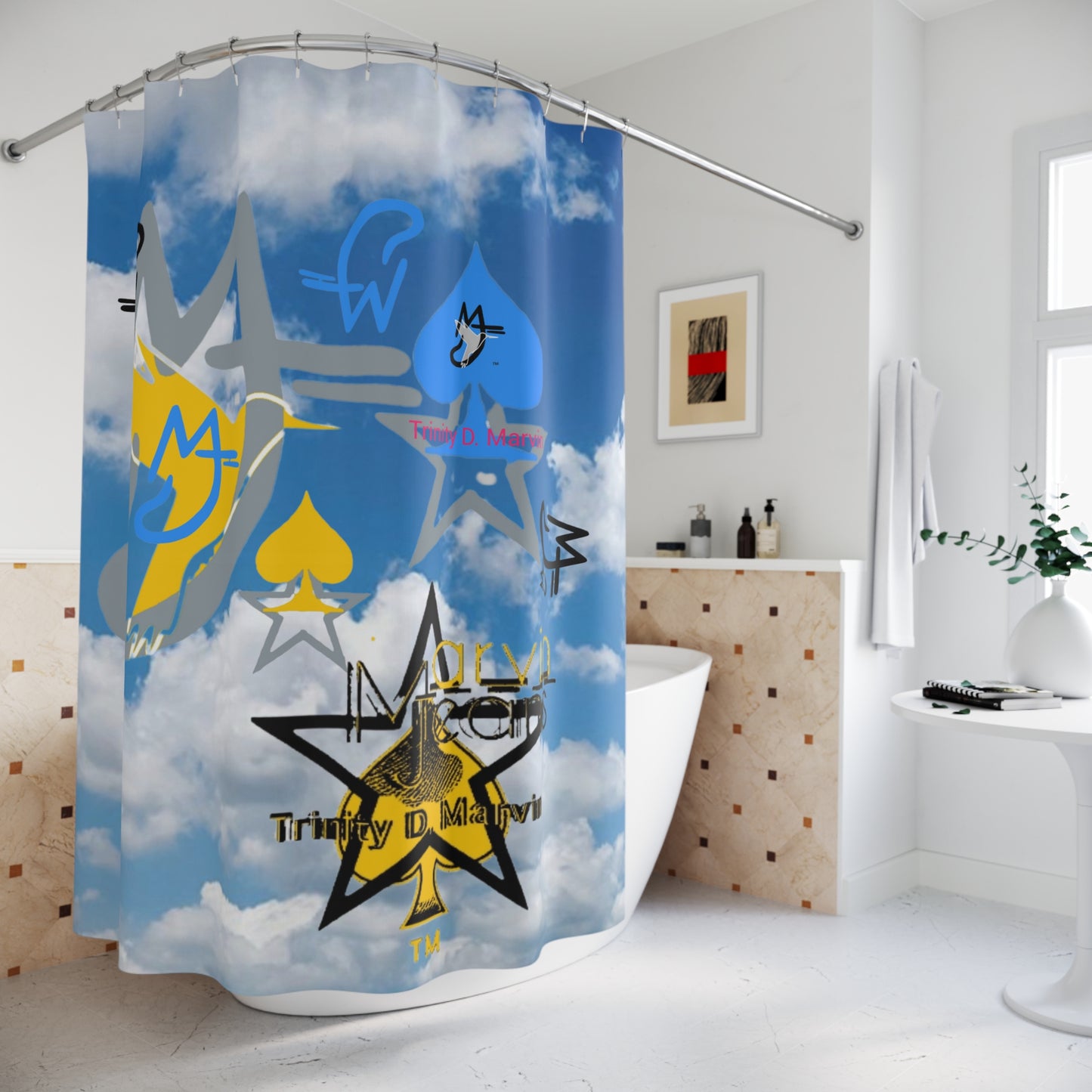 Skydive Shower Curtains