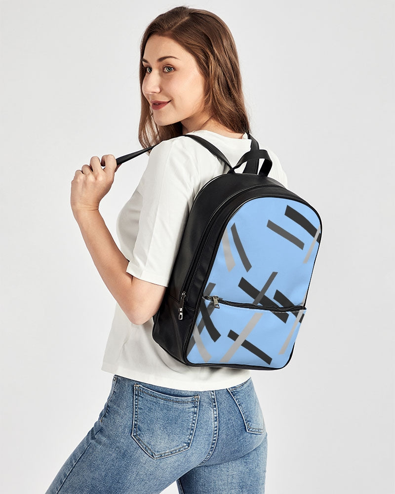 Built on business  Classic Faux Leather Backpack