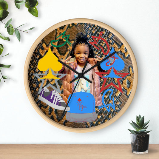 Calf Print Premium Design Mix Wall Clock