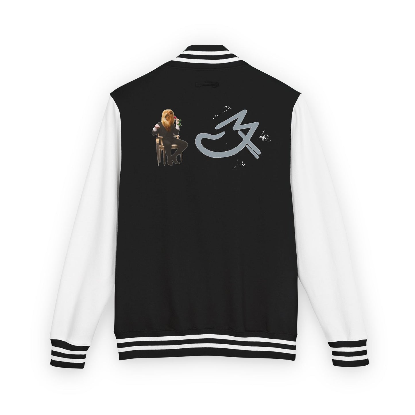 MJ Grey Unisex Heavyweight Letterman Jacket with Graphic Design, Cool College Style, Trendy Outerwear for All Seasons, Perfect Gift for Teens [...]