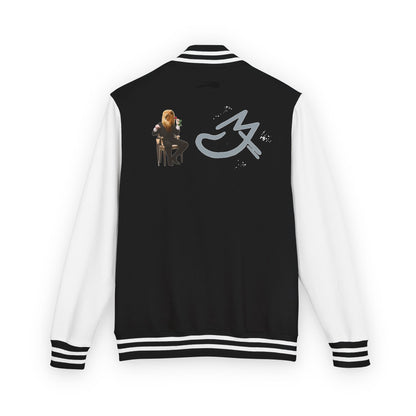 MJ Grey Unisex Heavyweight Letterman Jacket with Graphic Design, Cool College Style, Trendy Outerwear for All Seasons, Perfect Gift for Teens [...]