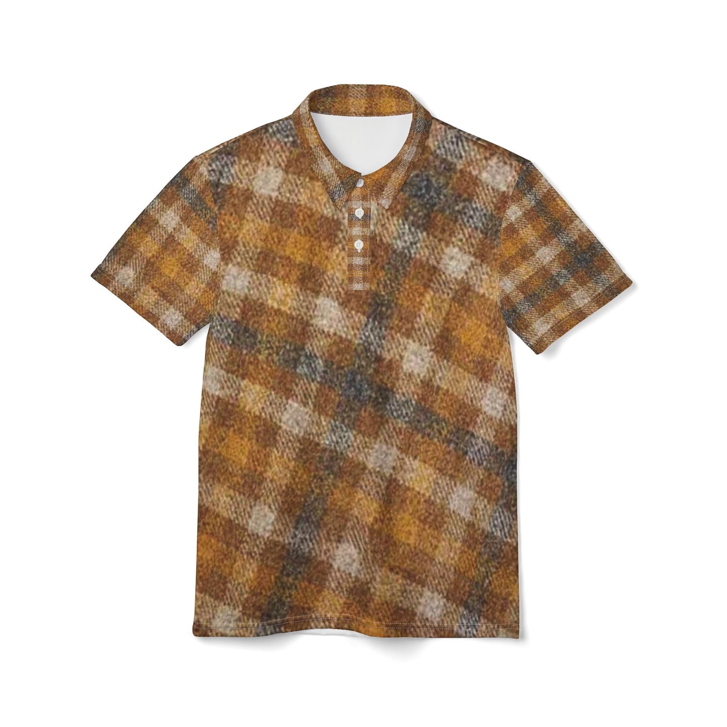 🦙 wool Unisex Polo Shirt (AOP)