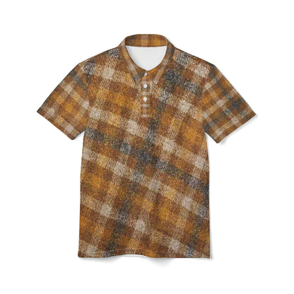 🦙 wool Unisex Polo Shirt (AOP)