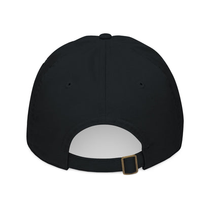 MJ Grey Organic Embroidered Baseball Cap - Stylish Accessories for Outdoors, Gift for Sports Lovers, Custom Hat, Fashion Statement, Trendy Headwear